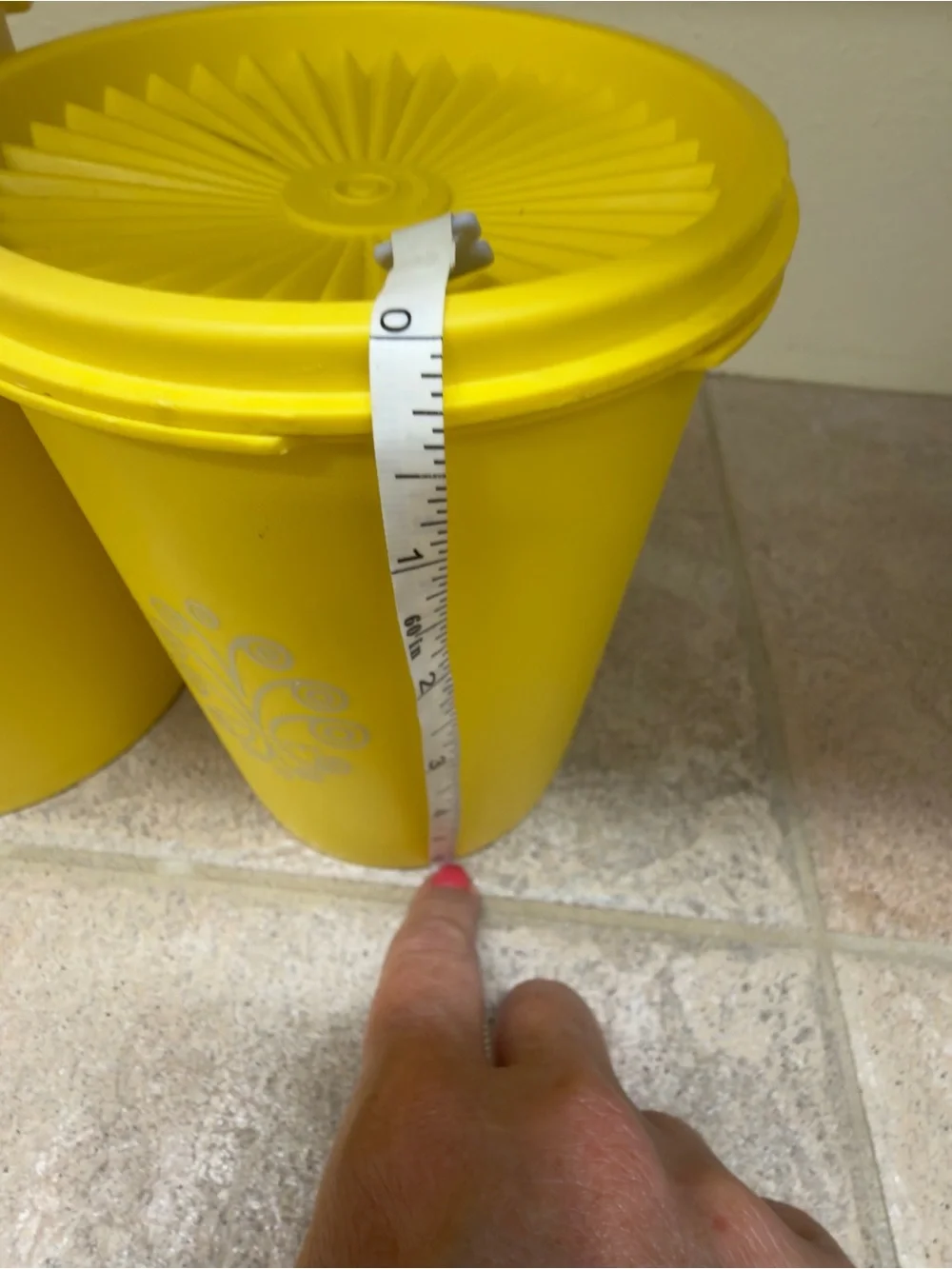 Tupperware two canisters